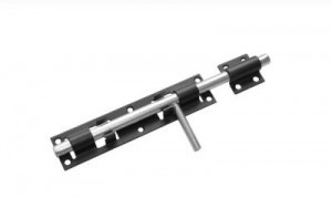 Засов Домарт дверной ЗД-300 черный d-16мм5)