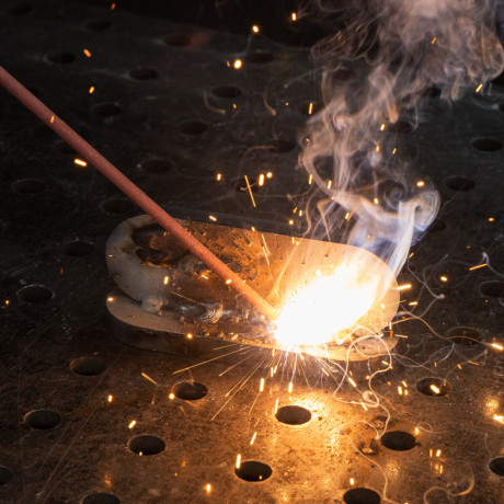 Электроды DER-46, диам. 3 мм, 5 кг, рутиловое покрытие Denzel