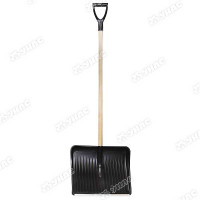 Лопата снег №3 деревянный черенок и V-ручка D32 515*410/5