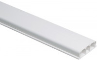 IEK ЭЛЕКОР кабель-канал напольный (мост) ПВХ 80х20 2м белый (уп.28м, цена за 1м) CKK20-080-020-1-K01