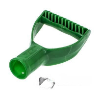 Ручка для снеговой лопаты №2 d 36 мм зеленая х150