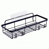 Полка для ванной настенная GRAPHITE 30,5*12*5,8см, металл, ПВХ 109749 Рыжий кот