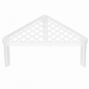 Подставка кухонная угловая 253х253х150мм прозрачный 434279401 Бытпласт