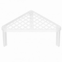 Подставка кухонная угловая 253х253х150мм прозрачный 434279401 Бытпласт