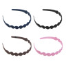 ЮНИLOOK Ободок для волос 1,5-2см, пластик, 4 цвета, ACS-03