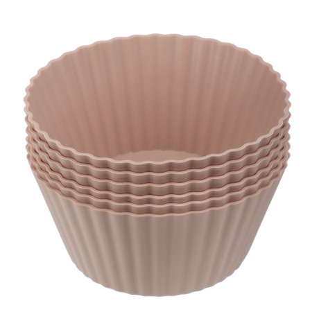 SATOSHI Алион Набор форм для выпечки кексов 6шт, 9,5x4,4см, силикон