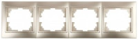 ЭРА Intro Plano рамка, СУ 4 мест. шампань, 1-504-04, Б0030103