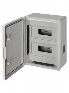 TDM Бокс ЩРН-П-24 модуля навесной  АБС-пластик IP65  300х400х170  SQ0932-0116