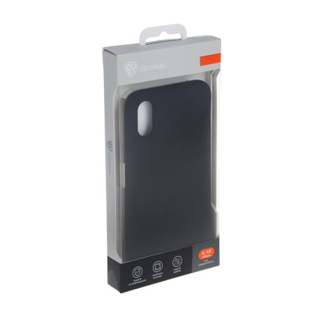 BY Чехол для смартфона Цветной, iP - X, Xs, черный, силикон