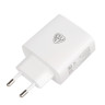 BY Сетевое зарядное устройство Smart 2*USB-C, 1* USB-A, QC,PD,PPS, 40 Вт, 110-240 В, 50-60 гц, белый