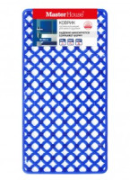 Коврик противоскользящий д/ванной, душевой кабины МАЙОРКА 36*69см, синий, 75173 Master House