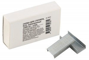 Скобы для степлера N10 Attache Economy оцинков.(2-20 лист.) 1000 шт вуп. 906433