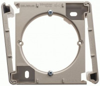 Systeme Electric GLOSSA кор.-переходник ОУ 1 мест. титан GSL000400 (2!)