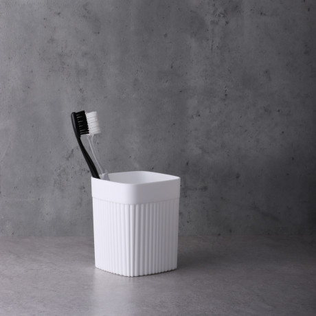 Стакан "Velvet" 90х90х110 мм, 0,65л, белый