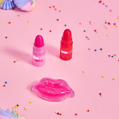 ЮНИLOOK Набор детской косметики: тени, помада для губ, блеск для губ, лак для ногтей, 6-23