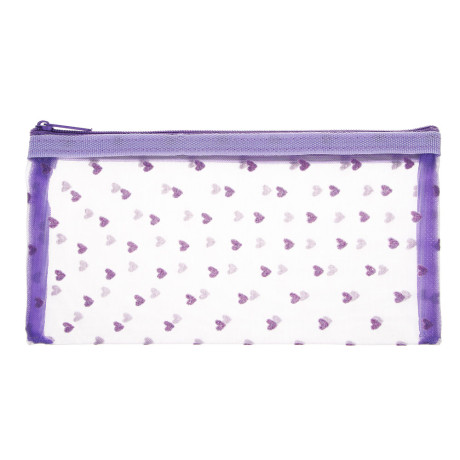 Косметичка из сетки тм ЮL, 100%ПЭ, 20х10см, 4 цвета