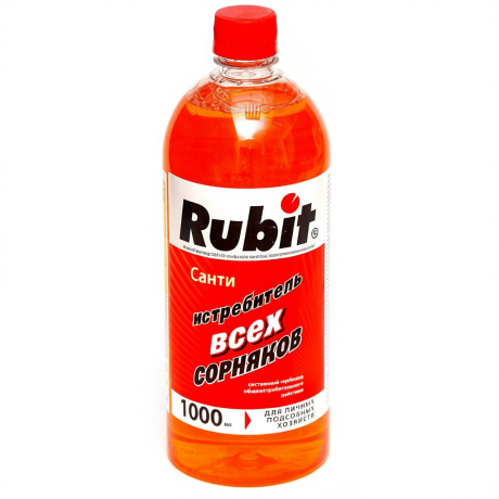 РУБИТ САНТИ для уничтожения сорняков 1 л