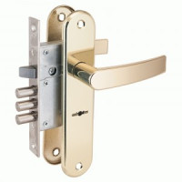 Рязань ЗВ 9-8/13 латунь 84302 Замок врезной с/руч (12,9)