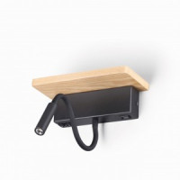 ODEON LIGHT 3868/8WL ODL19 152 светл дерево/дерево настен. св-к св/д 8W 560lm 3000K 2K WOODY 500x220