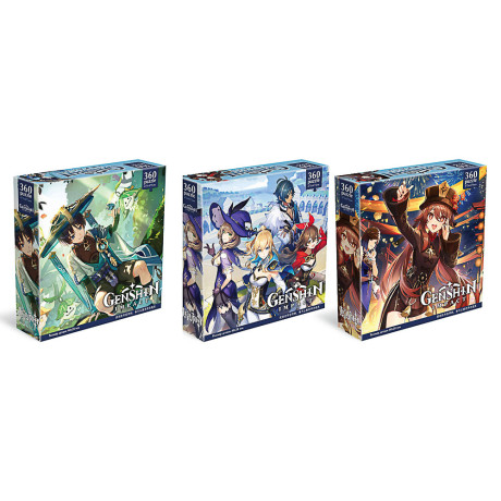 Геншин. Пазл. 360Эл., 20,4x4,5x20,4см