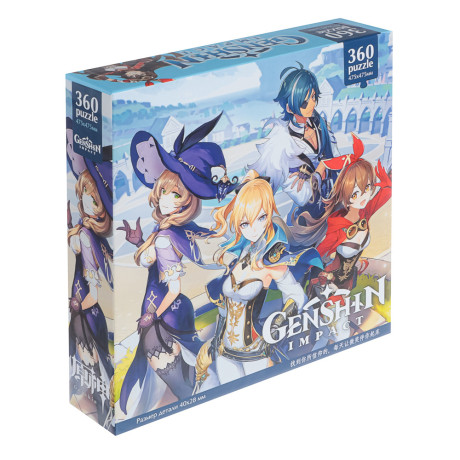 Геншин. Пазл. 360Эл., 20,4x4,5x20,4см