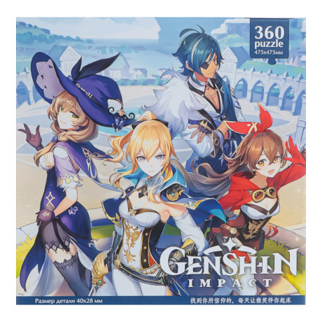 Геншин. Пазл. 360Эл., 20,4x4,5x20,4см