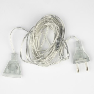 Удлинитель д/подключения гирлянд  3м., прозр.провод 10W UCX-Y25/10W-300 CLEAR Uniel