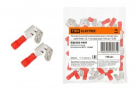 TDM разъем РпИо 1,5-7-0,8 плос.отв.крас dвил.=1,7ммSпров=0,75-1,5мм(уп.100шт, ц за уп.)(5!) SQ0522-0