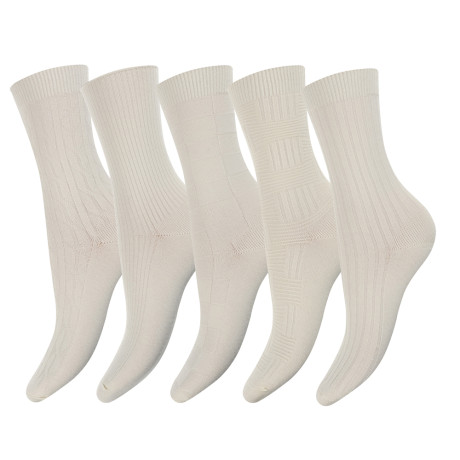 Носки женские "кашемир" тм TURKAN, р.36-41, белые, #6150