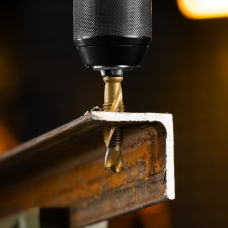 Сверло-метчик М12 х 1,75 мм, Р6М5// Denzel