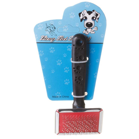 Пуходерка 14*6см пластиковая ручка NA2375