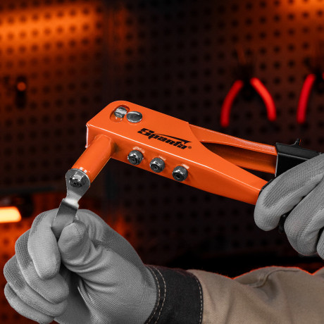 Заклепочник, 225 мм, заклепки 2.4-3.2-4.0-4.8 мм Sparta