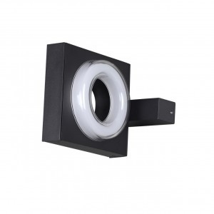ODEON LIGHT 6654/5WL NATURE ODL24 черн/мет Уличный  Бра IP54  LED 5W 4000K AC85-265V VART