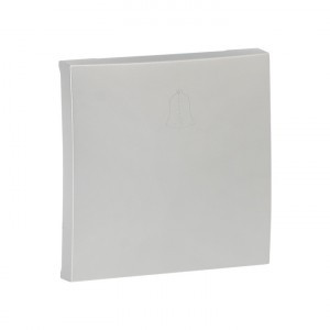 EKF Валенсия лиц. панель кнопки звонка 10А сталь Al/Cu (корпус PC) ESV10-L-026-30