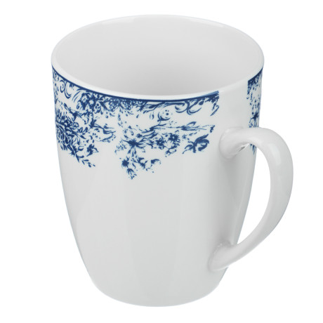 Кружка 350мл, тм MILLIMI, Элеганс, фарфор