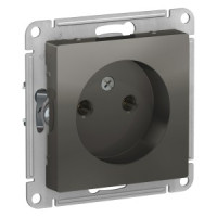 Systeme Electric AtlasDesign мех. роз. СУ 1 мест. сталь (пл.осн.) ATN000941 (5!)