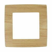ЭРА 12 рамка СУ 1 мест., сосна, 12-5001-11 0543