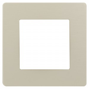 ЭРА 12 рамка СУ 1 мест. САТИН, сл. кость 12-5101-02 7970