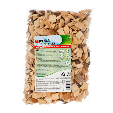 Щепа вишневая для копчения, 100 гр Camping Palisad