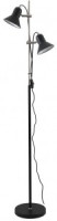 Camelion LOFT KD-432F C02 Rome св-к напольный торшер 2x40W E27 h=153 см, металл/черный