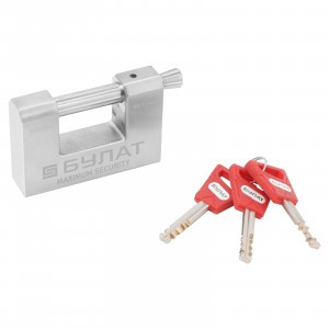 БУЛАТ ВС 3-К80 НС нержавеющая  сталь 3кл. d=11мм Замок навесной36,12)