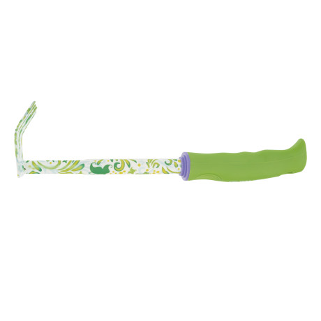 Грабли 5 - зубые, 85 х 310 мм, стальные, пластиковая рукоятка, Flower Green, Palisad