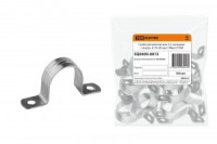 TDM скоба метал. оцинк. сталь 2-х лапковая d 19-20мм  (100шт/уп.,цена/шт) (100!) SQ0409-00