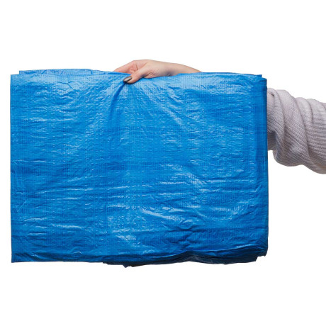 Тент хозяйственный 3*4м 60гр синий САДОВИТА