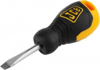 Отвертка JCB, Cr-Mo сталь S2, 2к рукоятка, магнит. наконечник, SL 6,5х40 zuJSD012