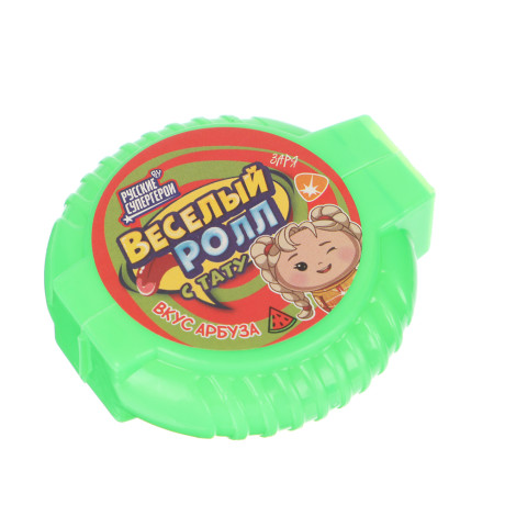 BY Русские Супергерои Жевательная резинка в рулоне с тату 12 гр.