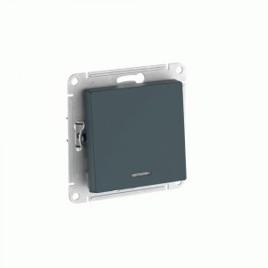 Systeme Electric ATLASDESIGN мех. выкл. СУ 1 кл. (инд.),10А(автоклеммы) ИЗУМРУД ATN000813S (5!)