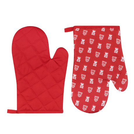 PROVANCE Красный конь Прихватка-варежка, 17х27см, 100% полиэстер