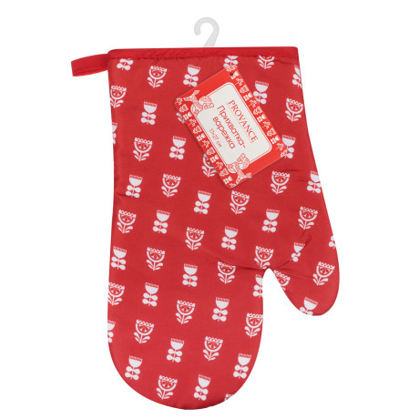 PROVANCE Красный конь Прихватка-варежка, 17х27см, 100% полиэстер