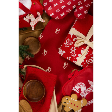 PROVANCE Красный конь Прихватка-варежка, 17х27см, 100% полиэстер